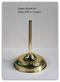 art. 133-1 Base diam. 290 ottone lux a 1 posto per aste diam. 22 mm.jpg