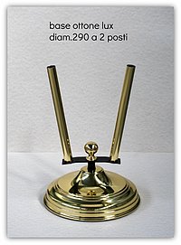 art. 133-2 Base diam. 290 ottone lux a 2 posti per aste diam. 22 mm.jpg